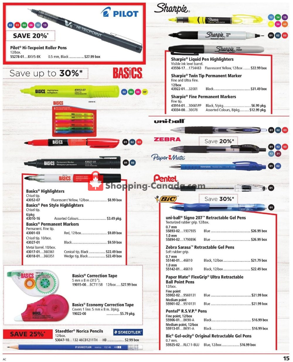 Basics Office Products flyer from Tuesday January 1, 2019 to Tuesday January 15, 2019 - page 15