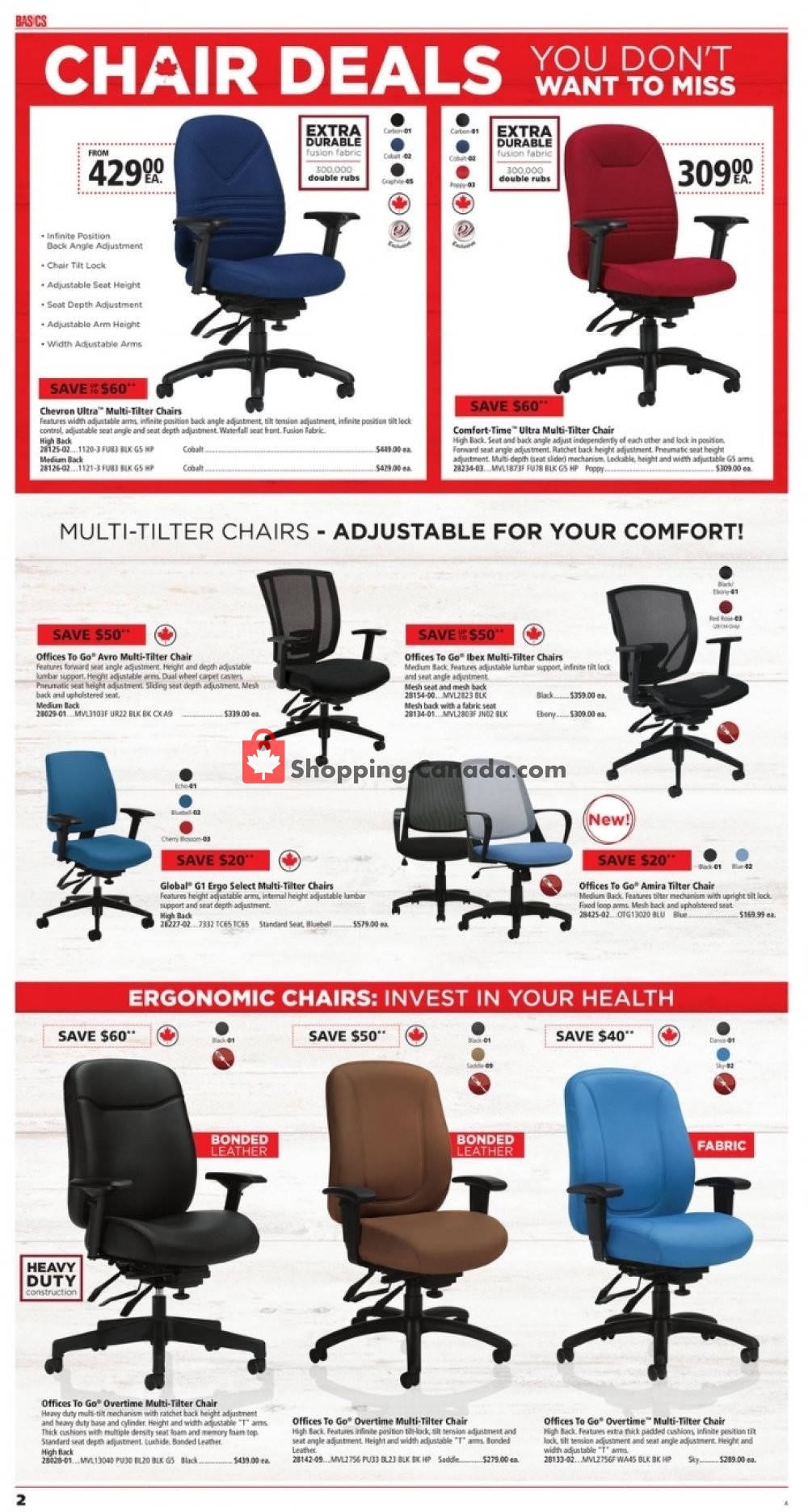 Basics Office Products flyer from Tuesday January 1, 2019 to Thursday January 31, 2019 - page 2