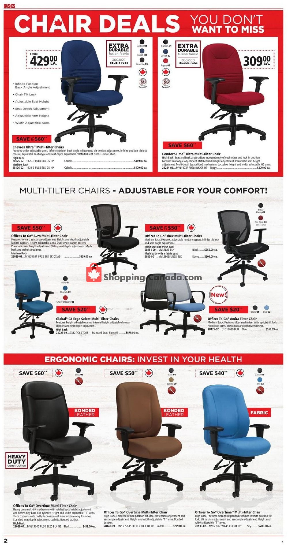 Basics Office Products flyer from Tuesday January 1, 2019 to Thursday January 31, 2019 - page 2