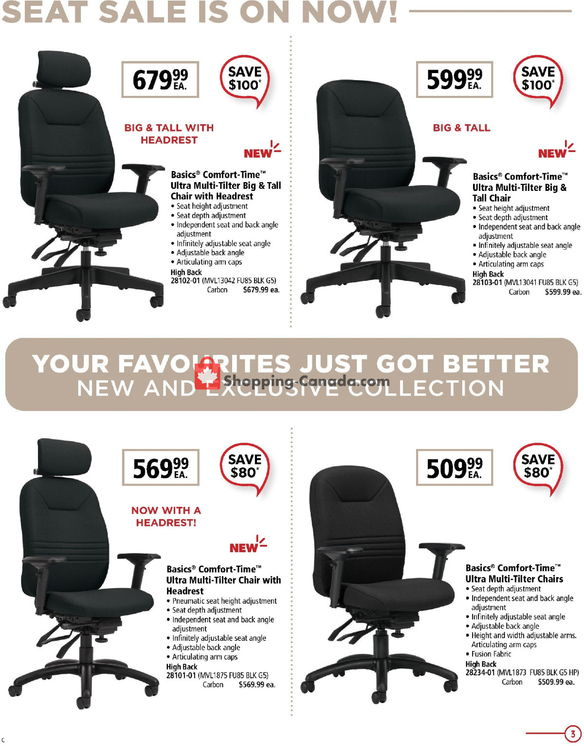Basics Office Products flyer from Friday March 1, 2024 to Sunday March 31, 2024 - page 3
