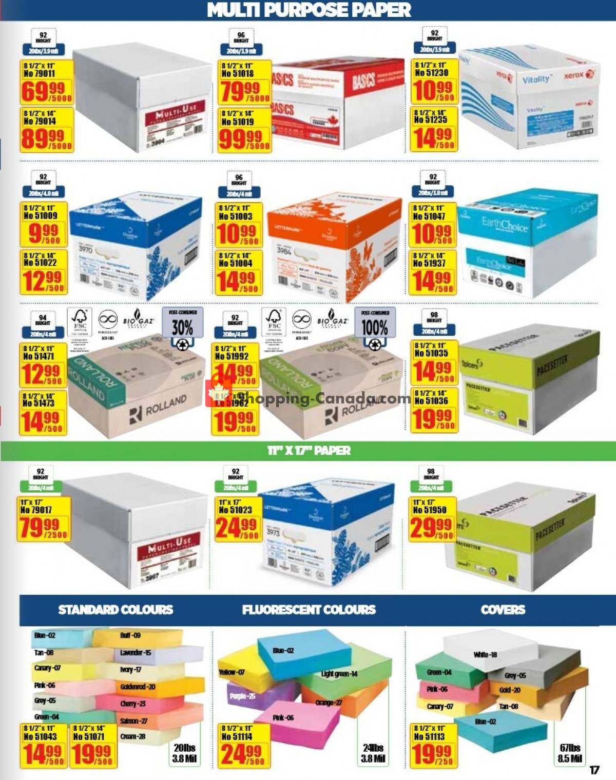 Basics Office Products flyer from Friday July 1, 2022 to Friday September 30, 2022 - page 17