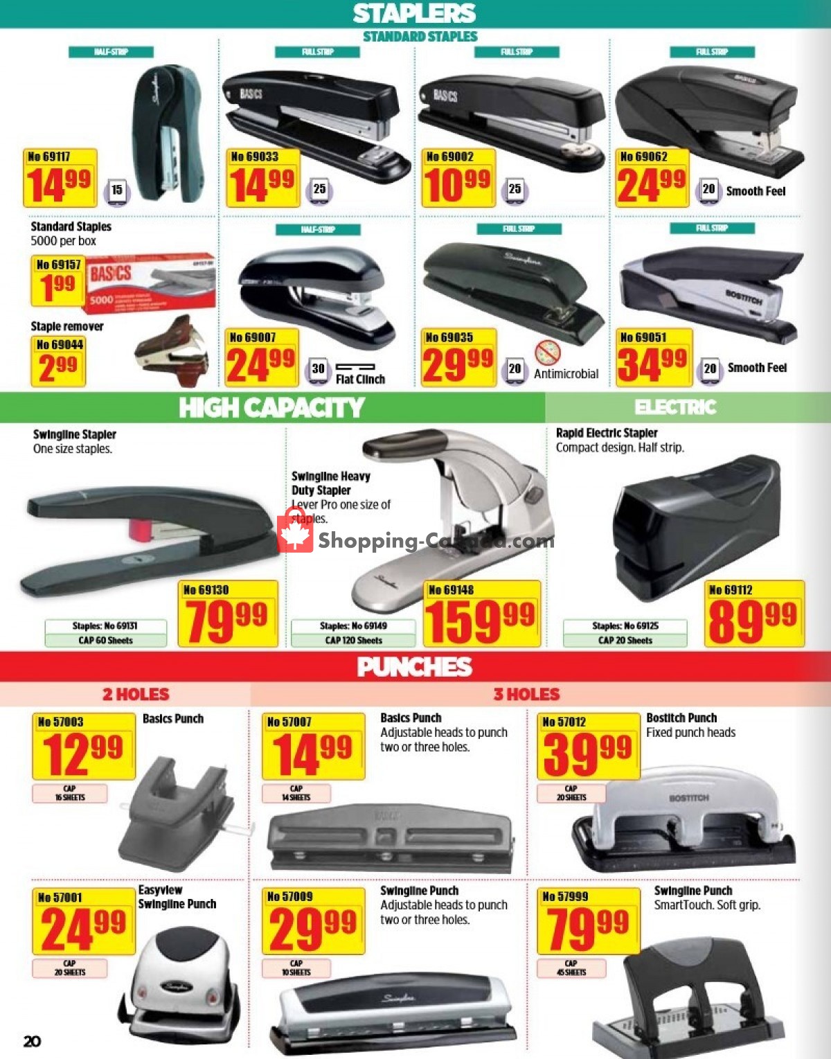 Basics Office Products flyer from Friday July 1, 2022 to Friday September 30, 2022 - page 20