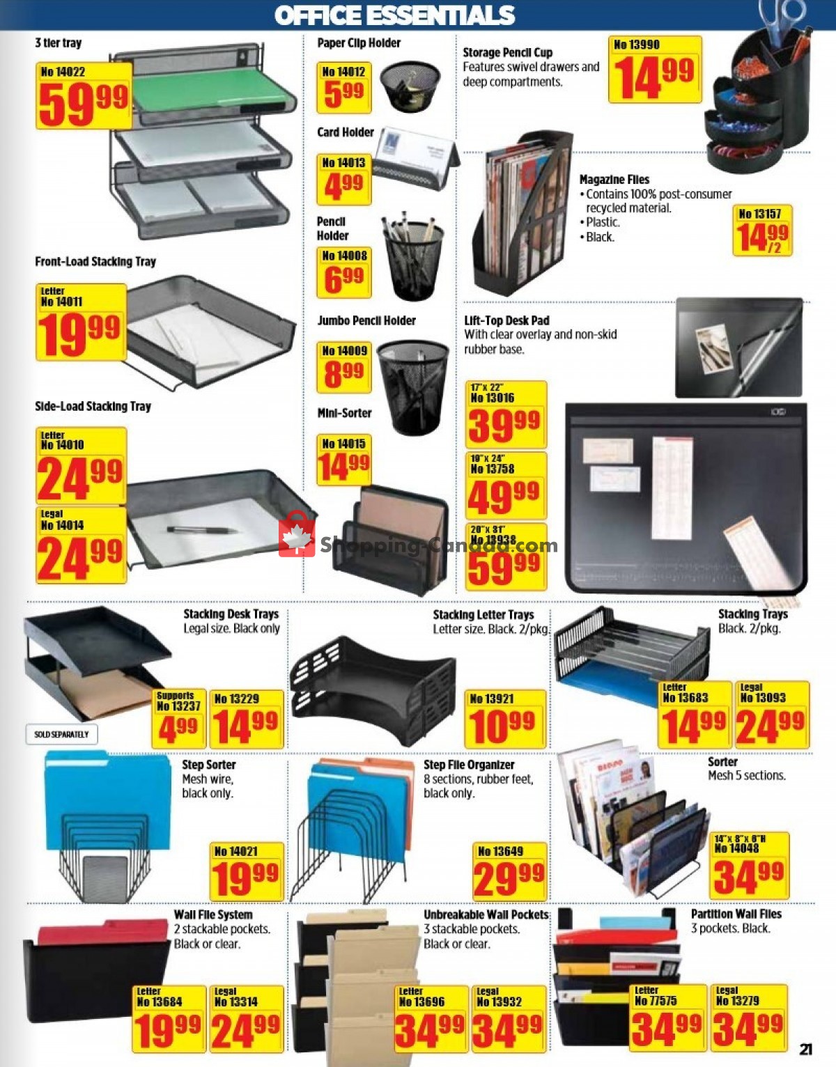 Basics Office Products flyer from Friday July 1, 2022 to Friday September 30, 2022 - page 21