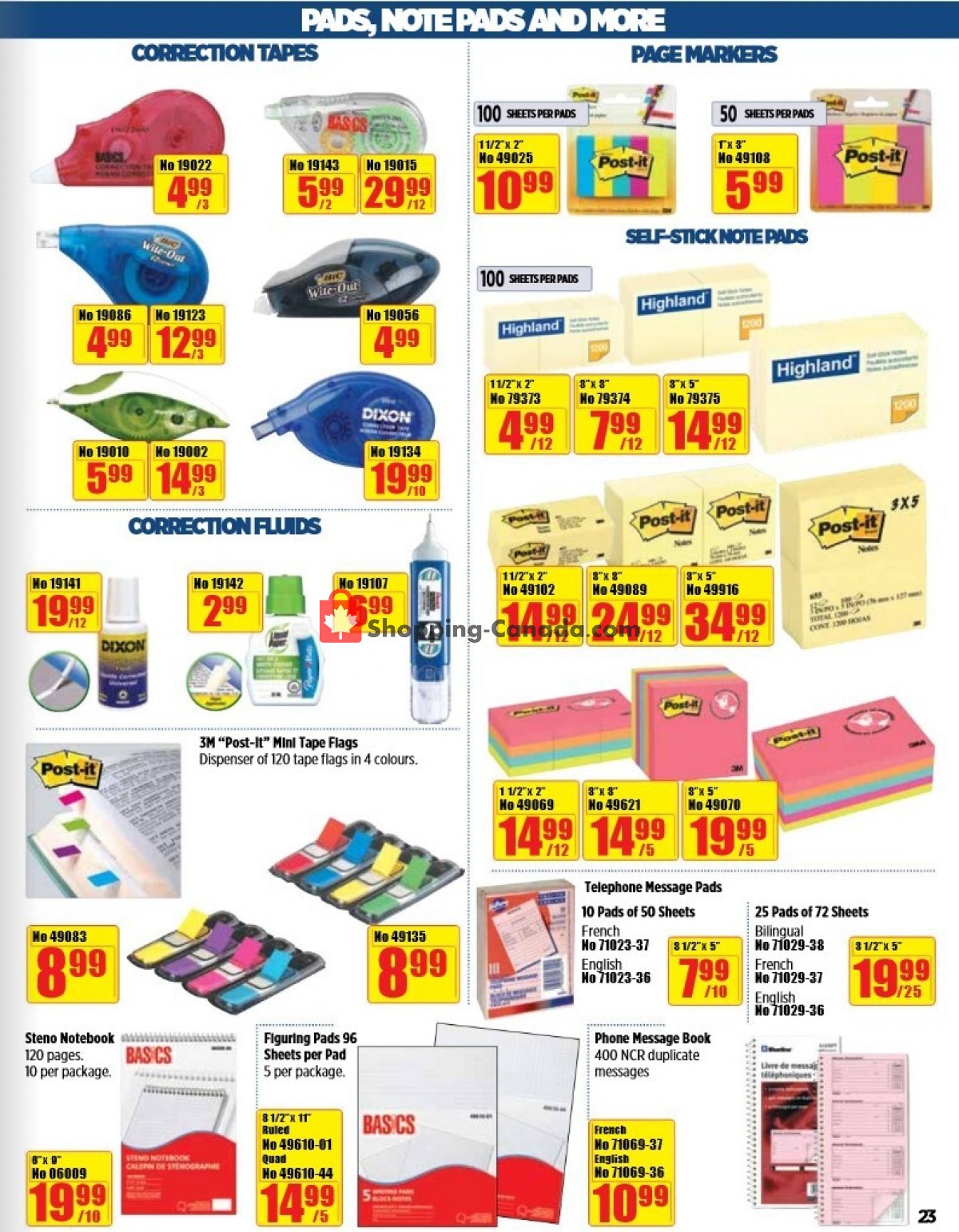 Basics Office Products flyer from Friday July 1, 2022 to Friday September 30, 2022 - page 23