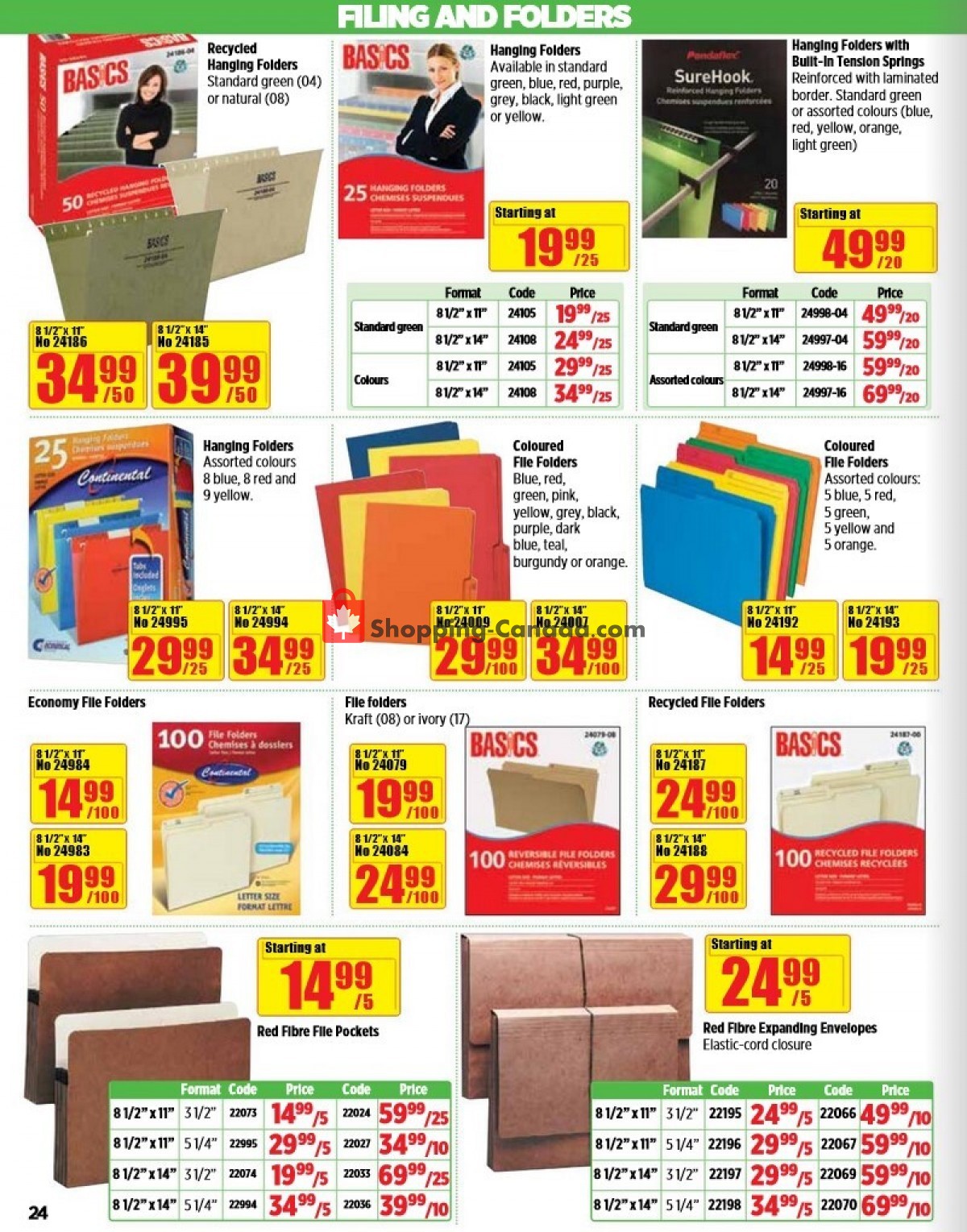 Basics Office Products flyer from Friday July 1, 2022 to Friday September 30, 2022 - page 24