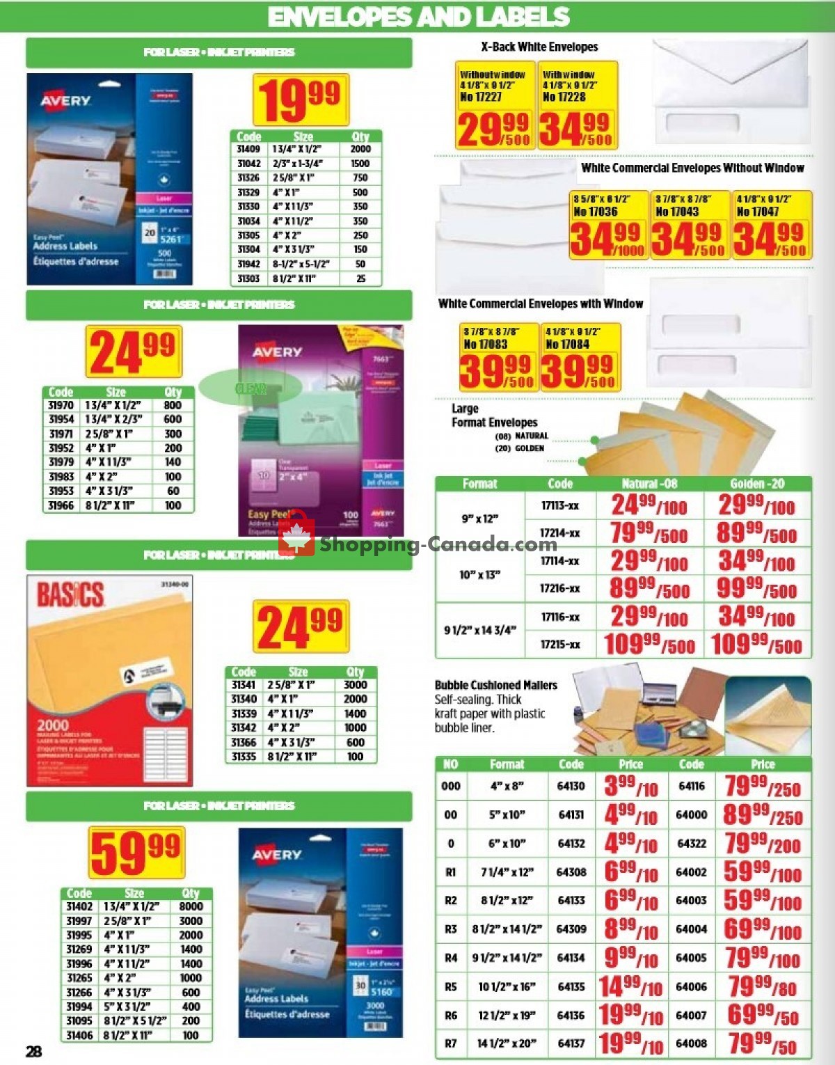 Basics Office Products flyer from Friday July 1, 2022 to Friday September 30, 2022 - page 28