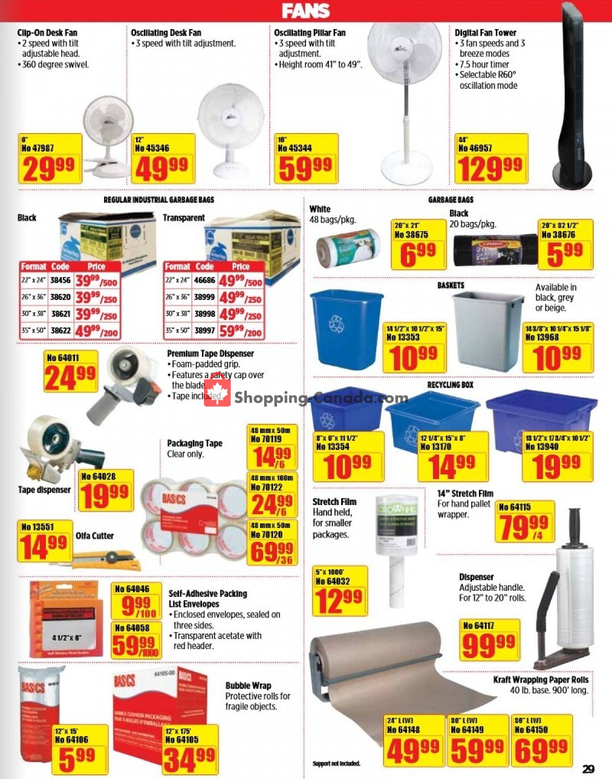 Basics Office Products flyer from Friday July 1, 2022 to Friday September 30, 2022 - page 29