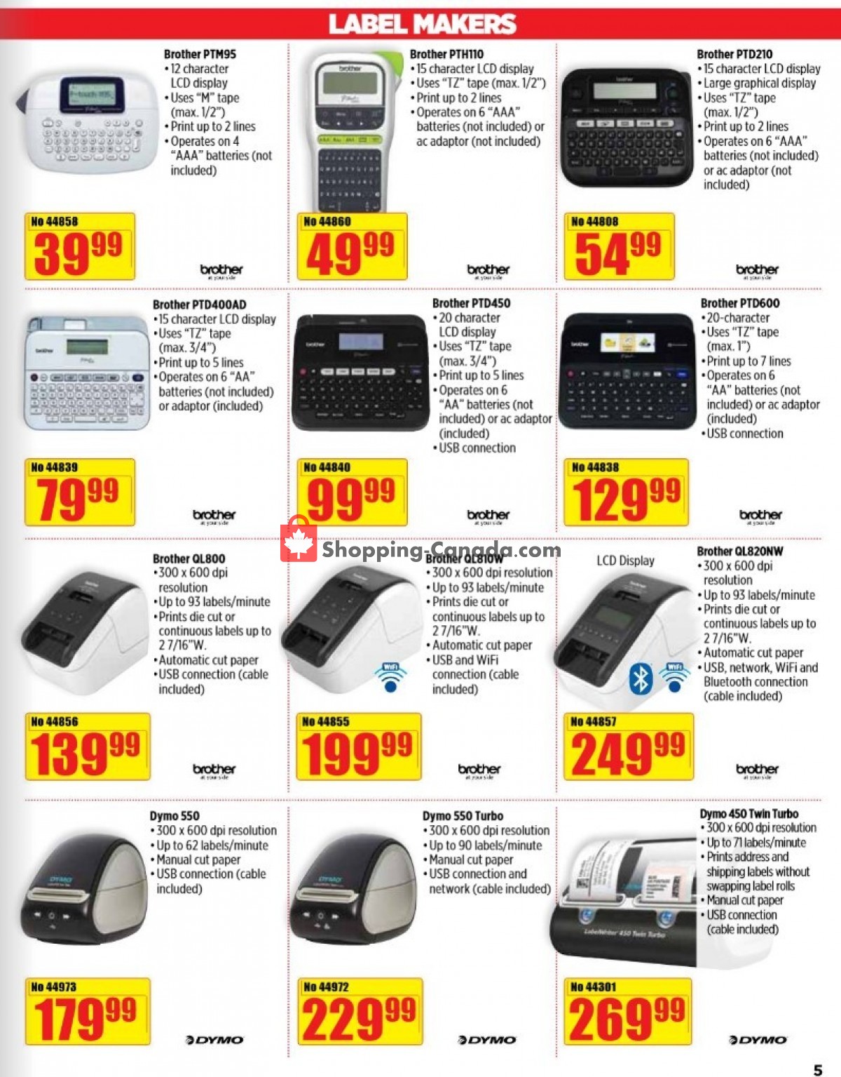 Basics Office Products flyer from Friday July 1, 2022 to Friday September 30, 2022 - page 5