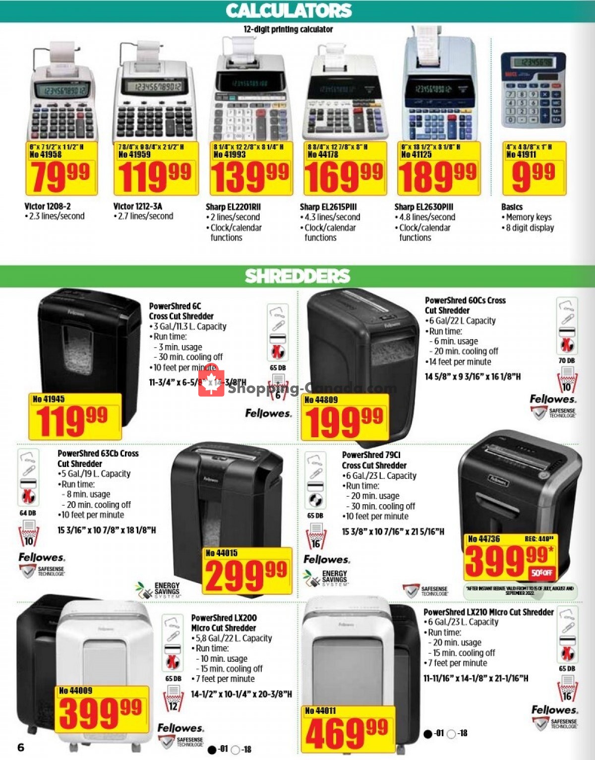 Basics Office Products flyer from Friday July 1, 2022 to Friday September 30, 2022 - page 6