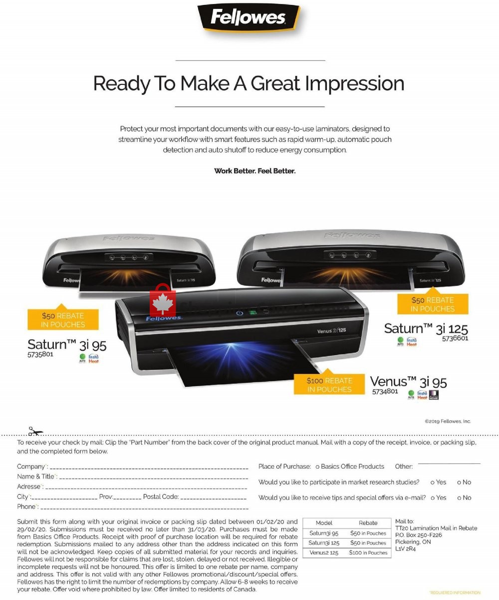 Basics Office Products flyer from Saturday February 1, 2020 to Saturday February 29, 2020 - page 4