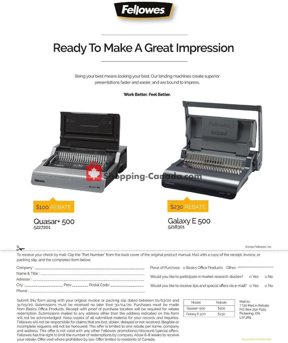 Basics Office Products flyer from Saturday February 1, 2020 to Saturday February 29, 2020 - page 6
