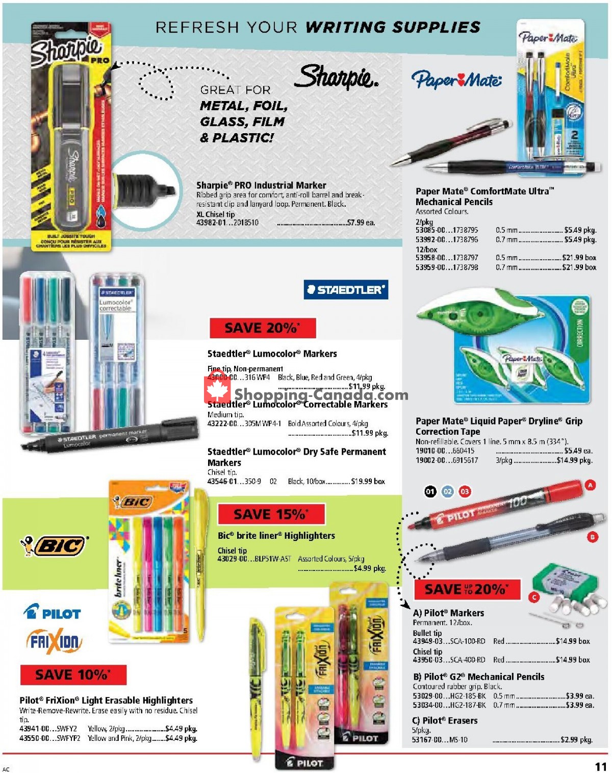 Basics Office Products flyer from Wednesday June 1, 2022 to Thursday June 30, 2022 - page 11