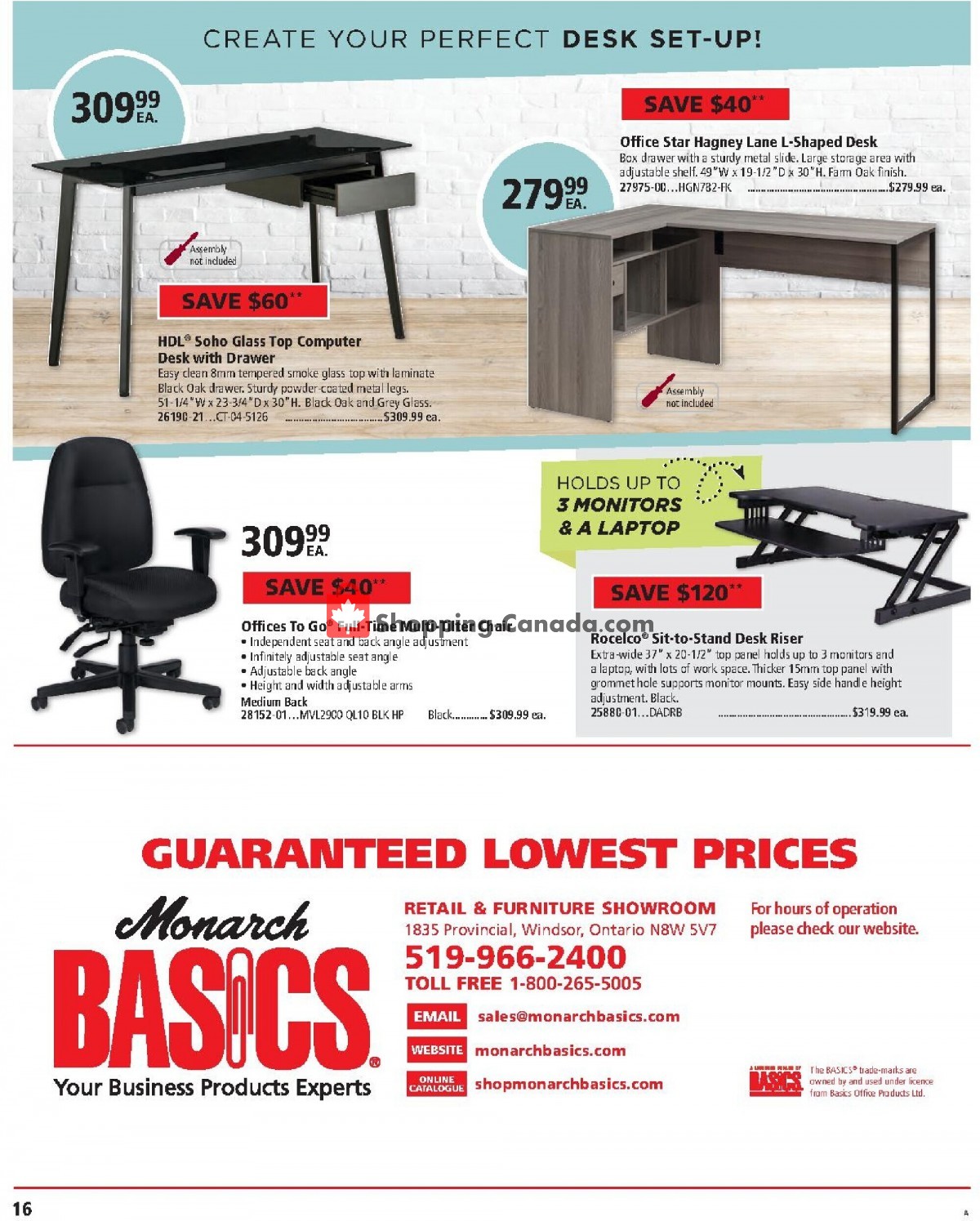 Basics Office Products flyer from Wednesday June 1, 2022 to Thursday June 30, 2022 - page 16