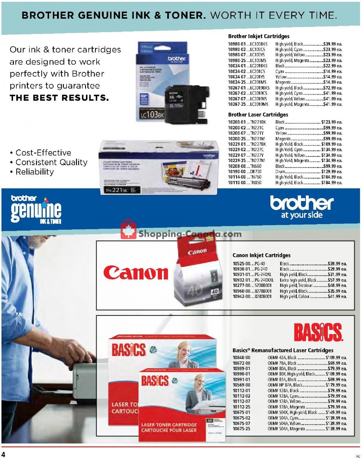 Basics Office Products flyer from Wednesday June 1, 2022 to Thursday June 30, 2022 - page 4