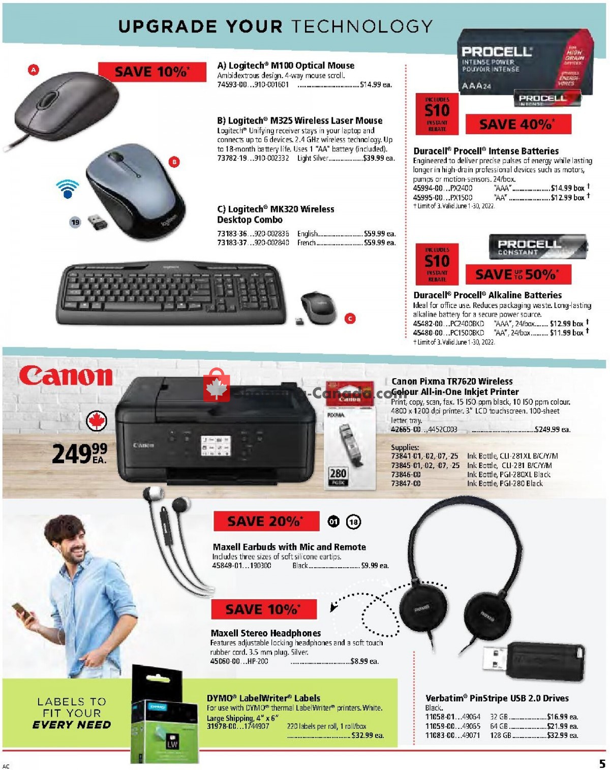 Basics Office Products flyer from Wednesday June 1, 2022 to Thursday June 30, 2022 - page 5