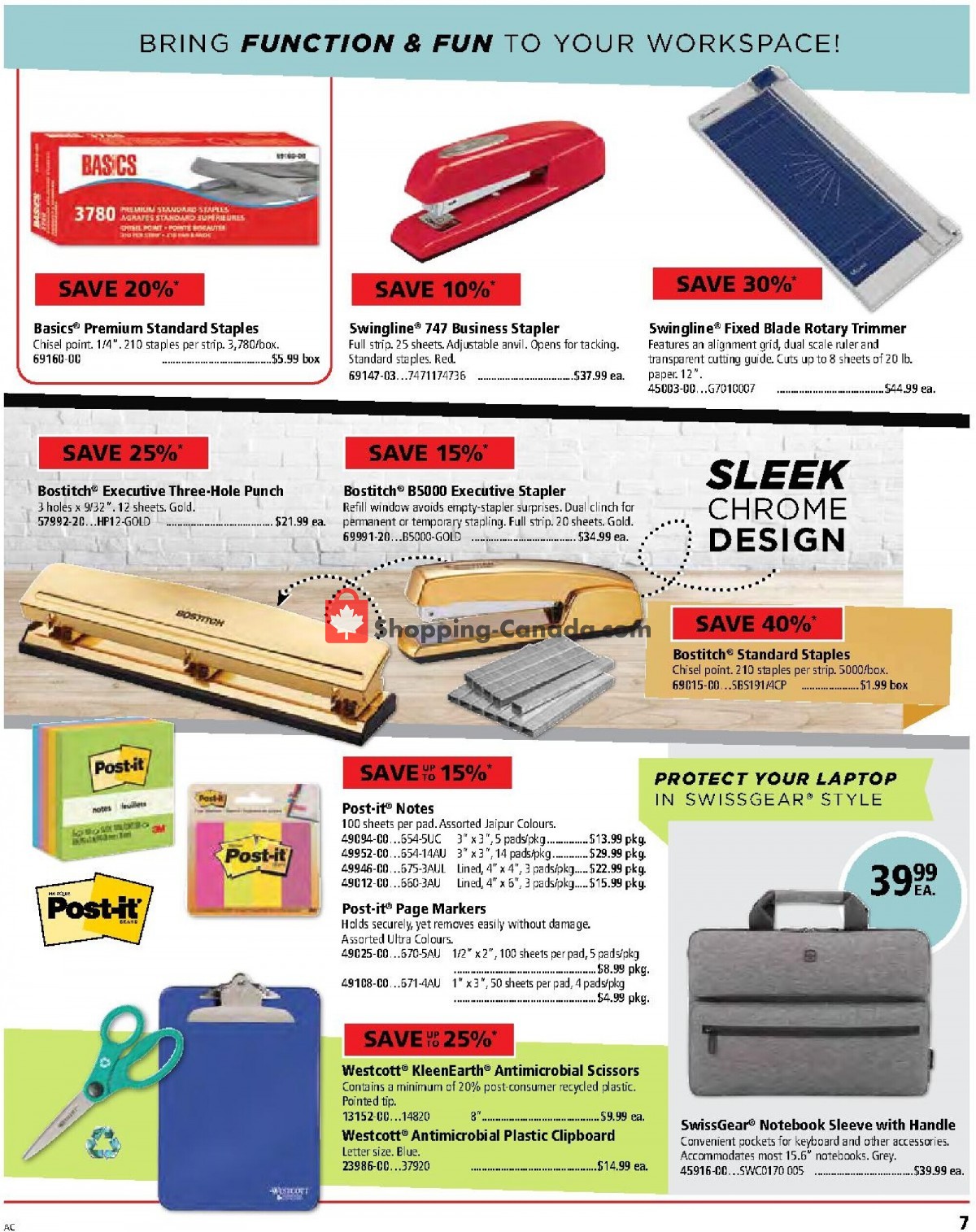 Basics Office Products flyer from Wednesday June 1, 2022 to Thursday June 30, 2022 - page 7