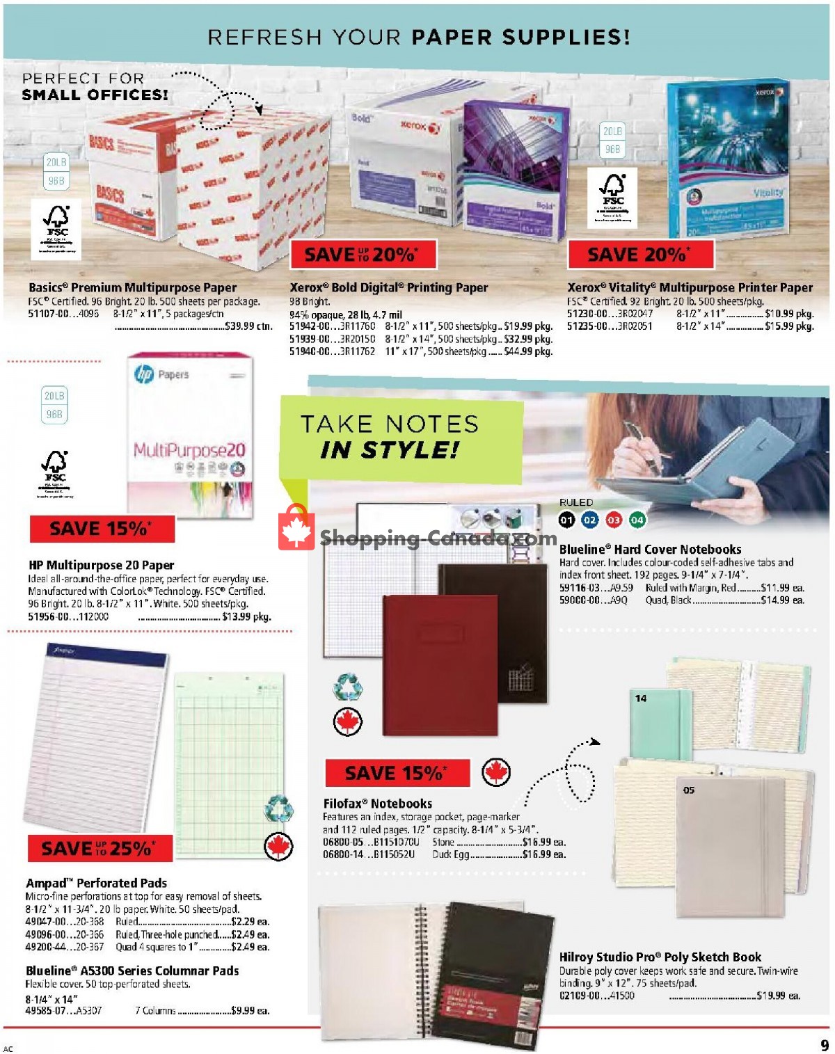 Basics Office Products flyer from Wednesday June 1, 2022 to Thursday June 30, 2022 - page 9
