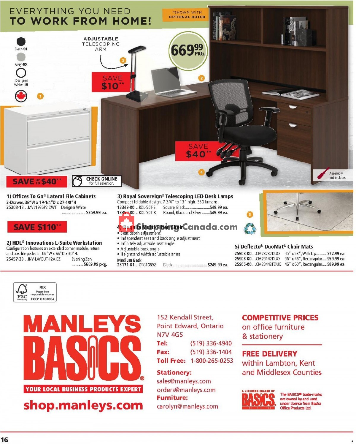 Basics Office Products flyer from Thursday April 1, 2021 to Friday April 30, 2021 - page 16