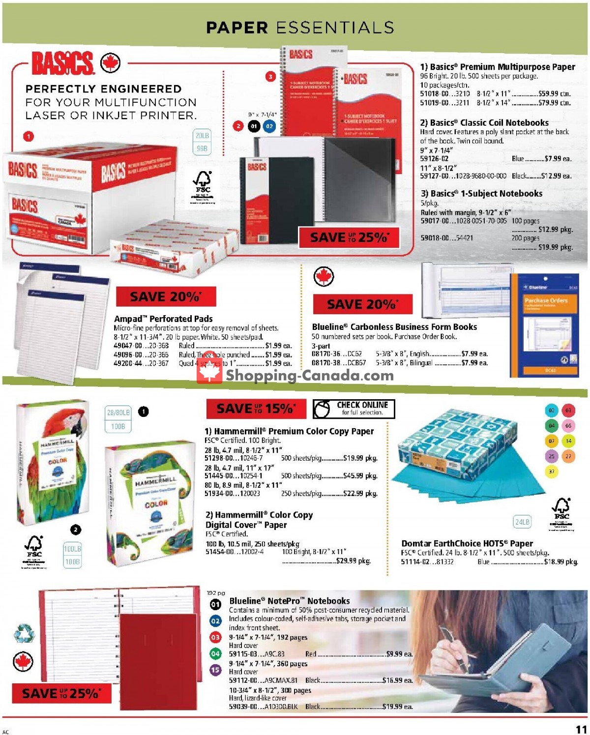Basics Office Products flyer from Thursday April 1, 2021 to Friday April 30, 2021 - page 11