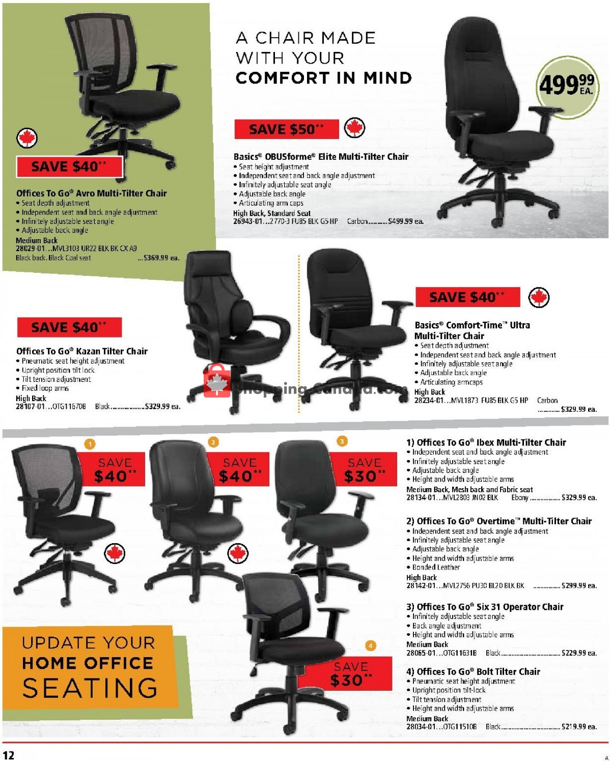 Basics Office Products flyer from Thursday April 1, 2021 to Friday April 30, 2021 - page 12