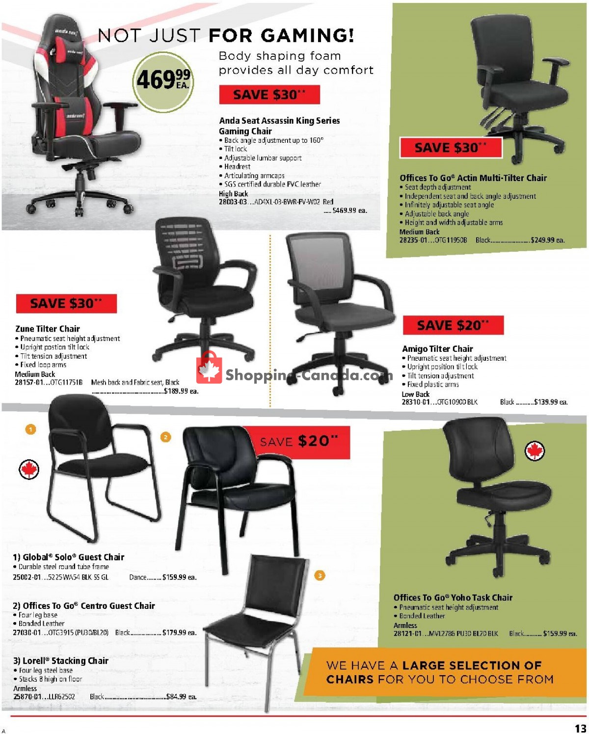 Basics Office Products flyer from Thursday April 1, 2021 to Friday April 30, 2021 - page 13