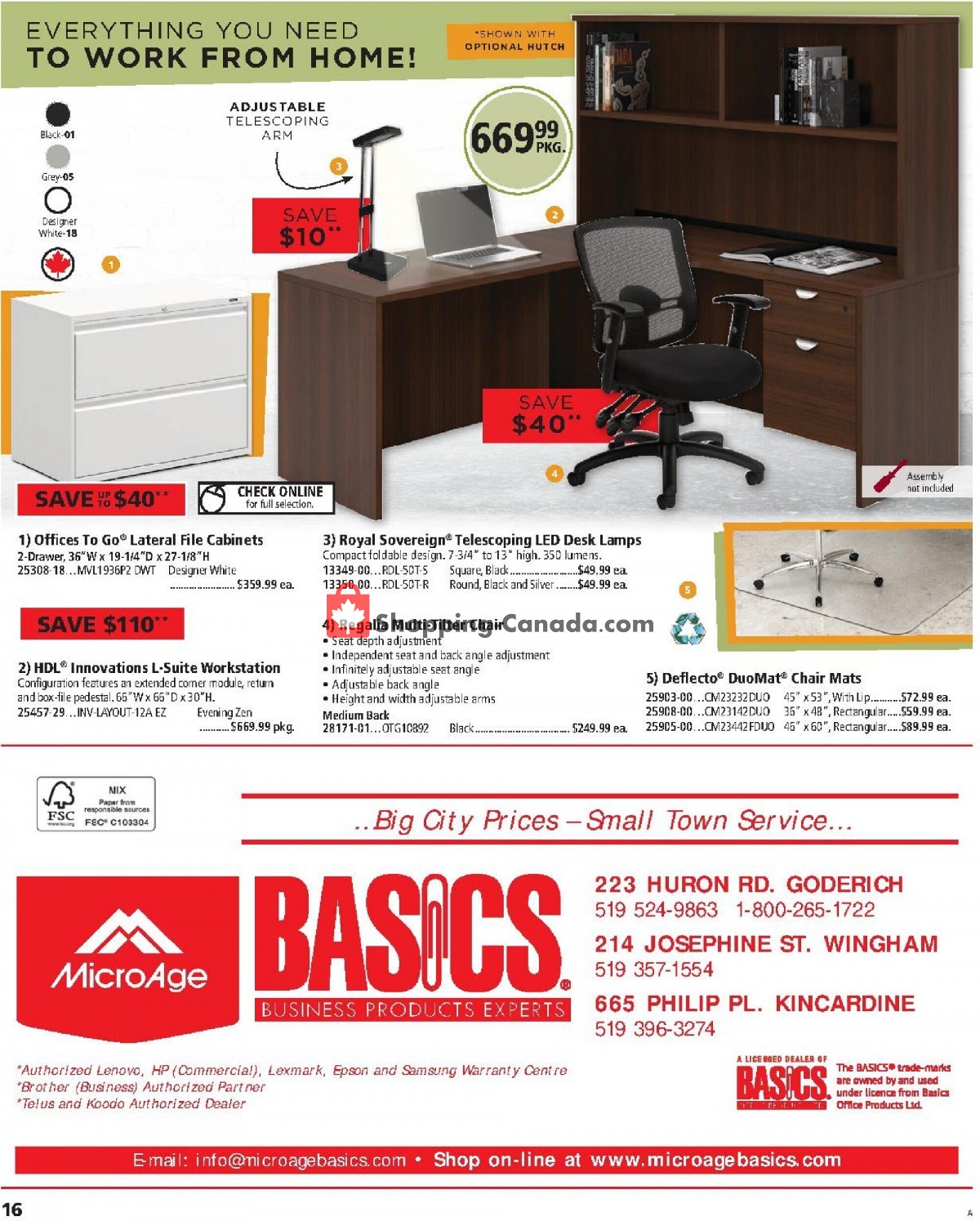 Basics Office Products flyer from Thursday April 1, 2021 to Friday April 30, 2021 - page 16