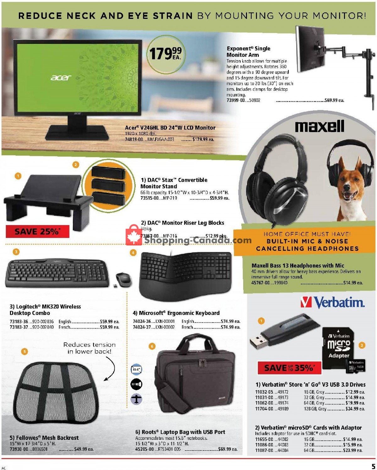 Basics Office Products flyer from Thursday April 1, 2021 to Friday April 30, 2021 - page 5