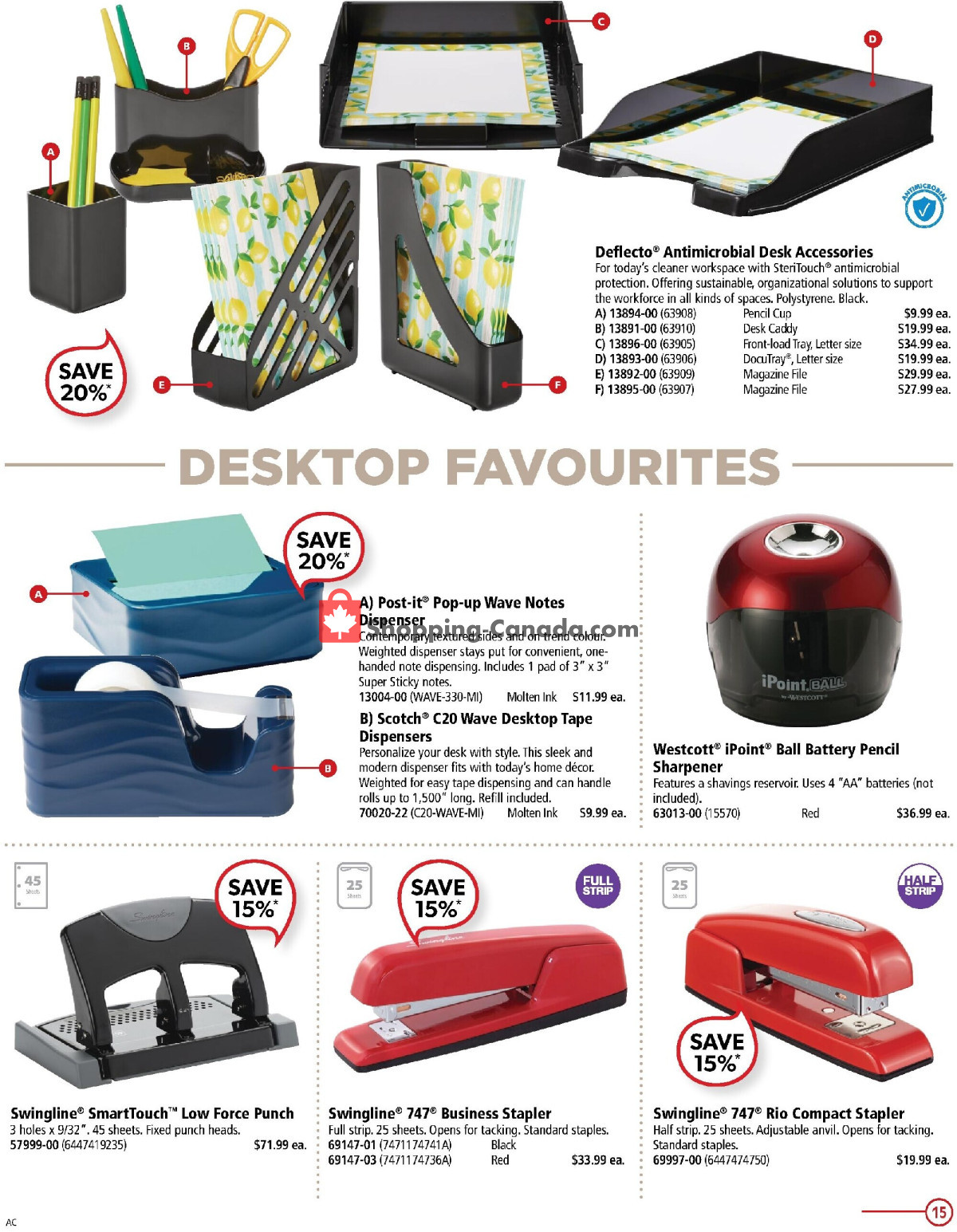 Basics Office Products flyer from Friday March 1, 2024 to Sunday March 31, 2024 - page 15
