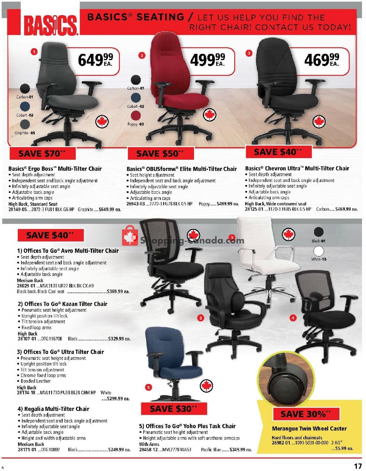 Basics Office Products flyer from Saturday May 1, 2021 to Monday May 31, 2021 - page 17