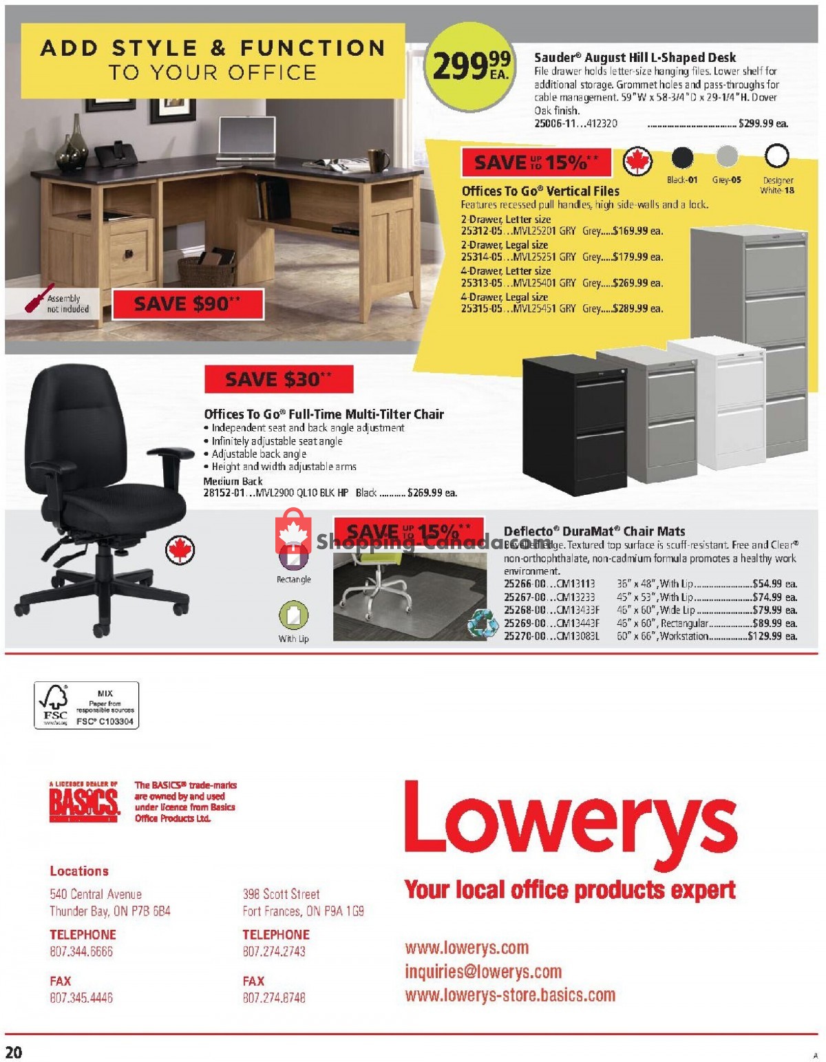 Basics Office Products flyer from Saturday May 1, 2021 to Monday May 31, 2021 - page 20