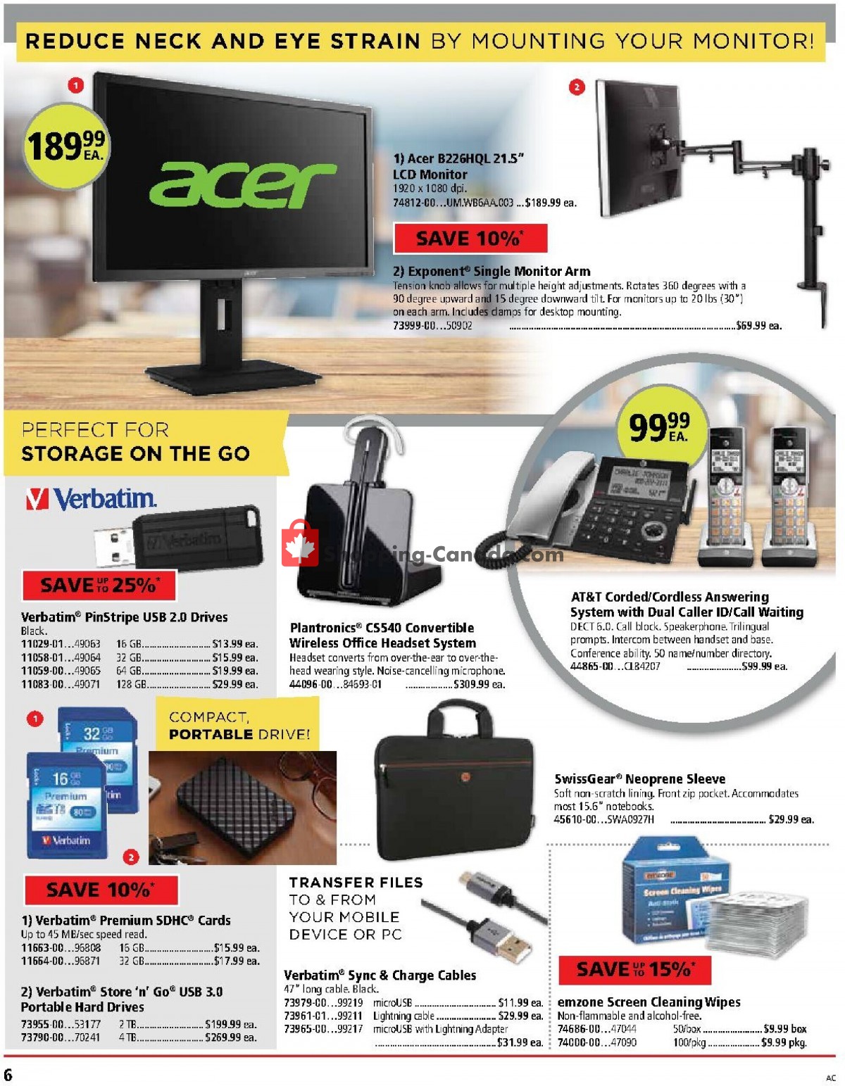 Basics Office Products flyer from Saturday May 1, 2021 to Monday May 31, 2021 - page 6