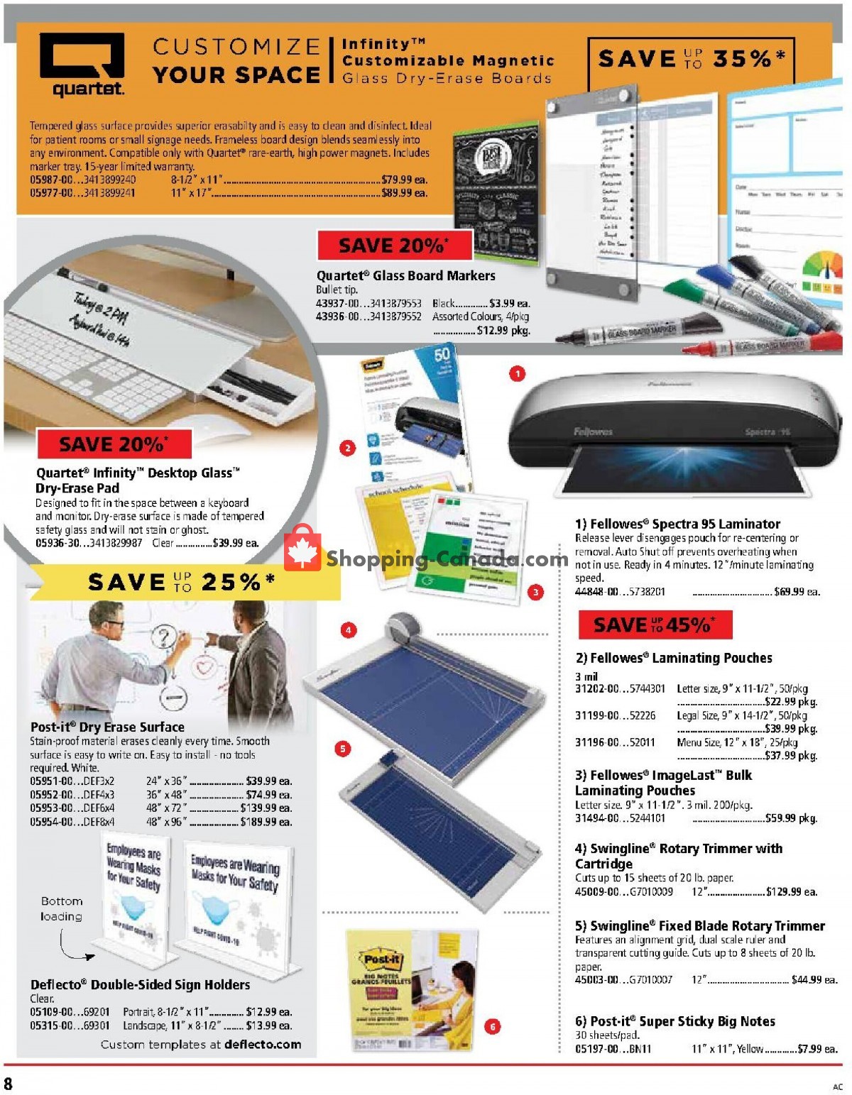 Basics Office Products flyer from Saturday May 1, 2021 to Monday May 31, 2021 - page 8