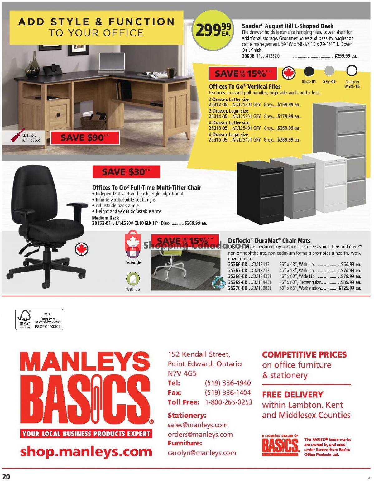 Basics Office Products flyer from Saturday May 1, 2021 to Monday May 31, 2021 - page 20