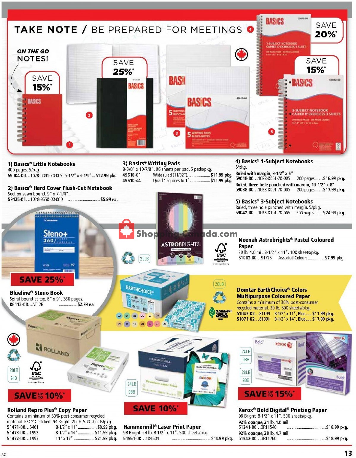 Basics Office Products flyer from Saturday May 1, 2021 to Monday May 31, 2021 - page 13