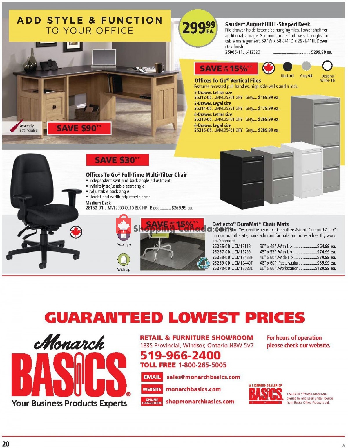 Basics Office Products flyer from Saturday May 1, 2021 to Monday May 31, 2021 - page 20