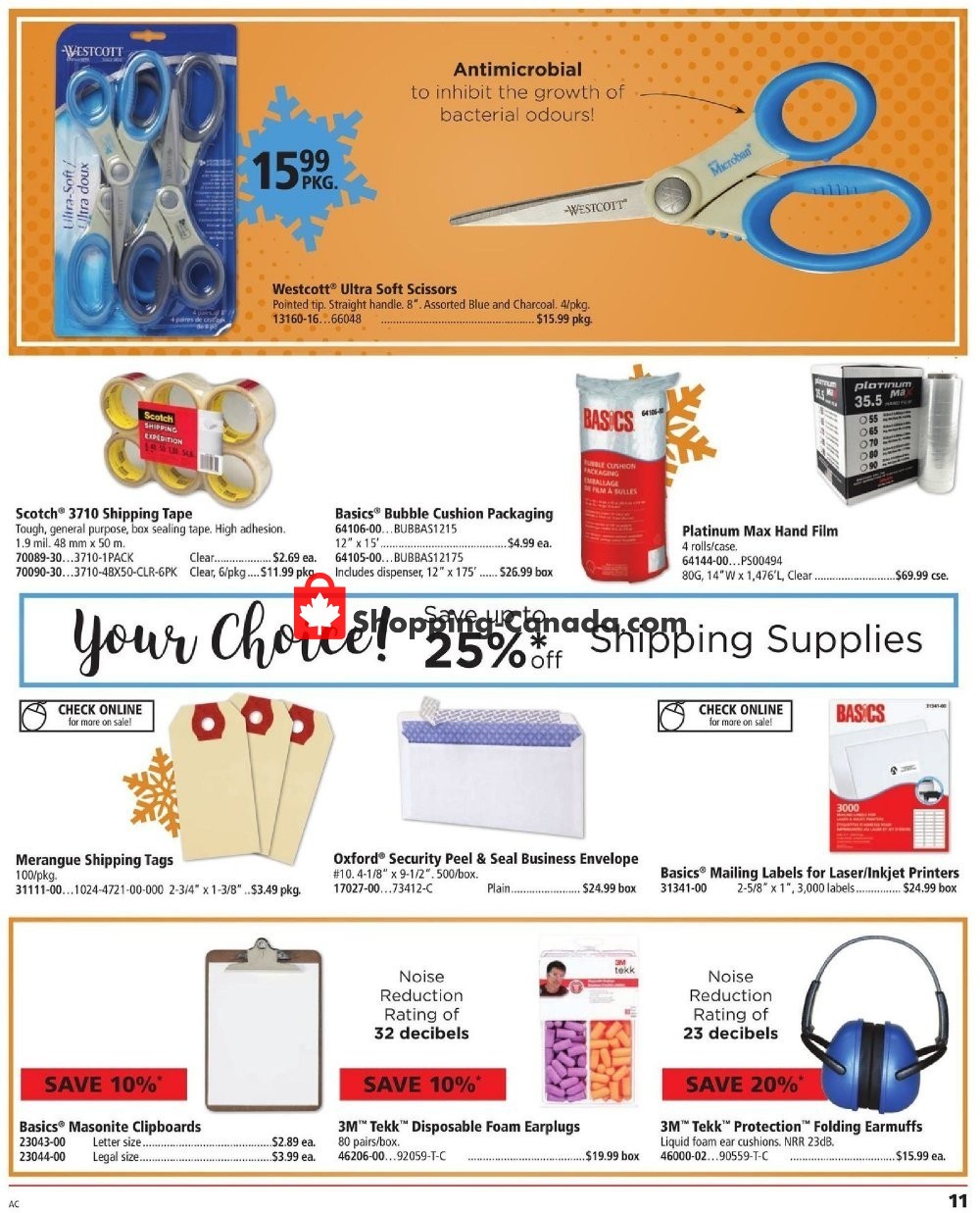 Basics Office Products flyer from Thursday November 1, 2018 to Thursday November 15, 2018 - page 11
