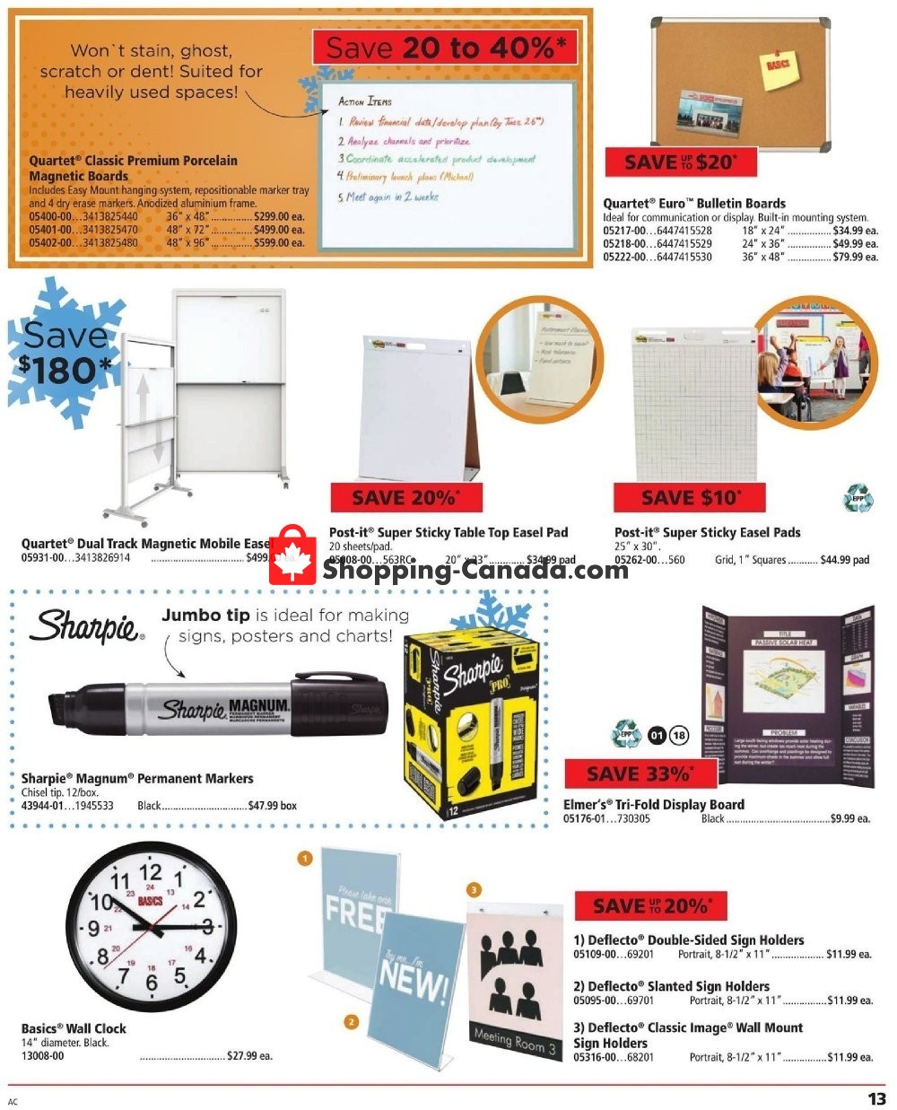 Basics Office Products flyer from Thursday November 1, 2018 to Thursday November 15, 2018 - page 13