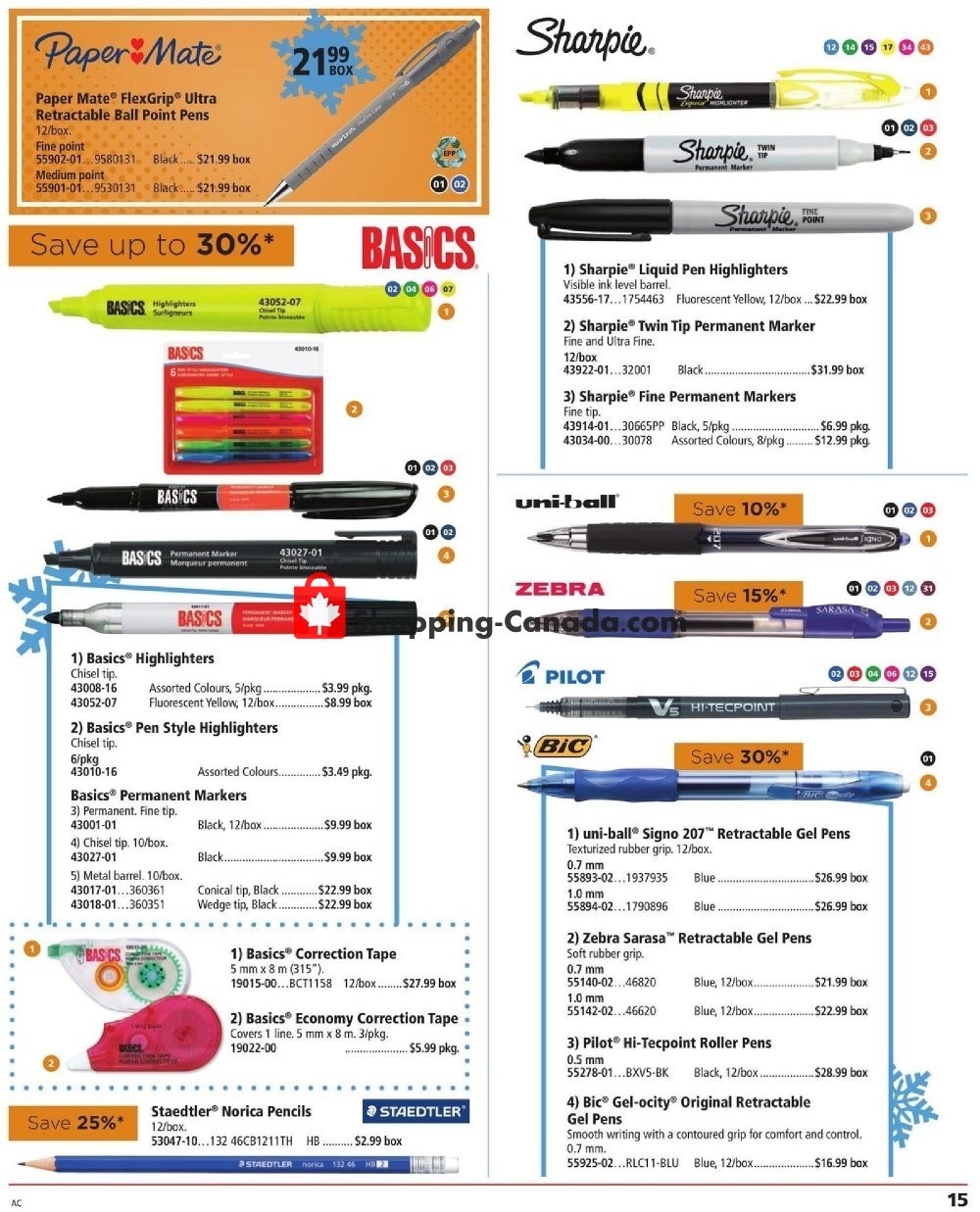 Basics Office Products flyer from Thursday November 1, 2018 to Thursday November 15, 2018 - page 15