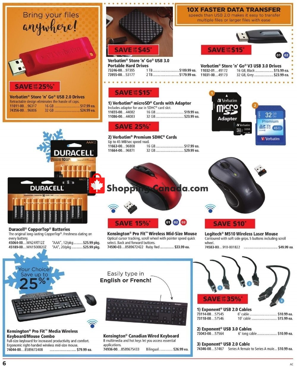 Basics Office Products flyer from Thursday November 1, 2018 to Thursday November 15, 2018 - page 6