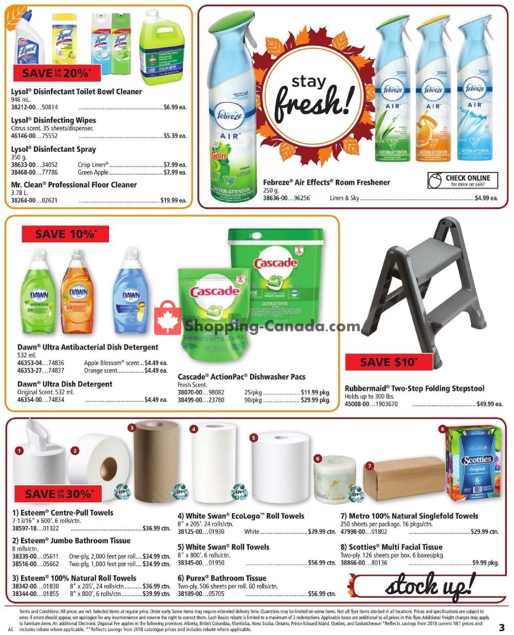Basics Office Products flyer from Monday October 1, 2018 to Wednesday October 31, 2018 - page 3