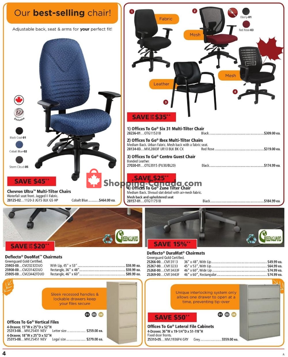 Basics Office Products flyer from Monday October 1, 2018 to Wednesday October 31, 2018 - page 4