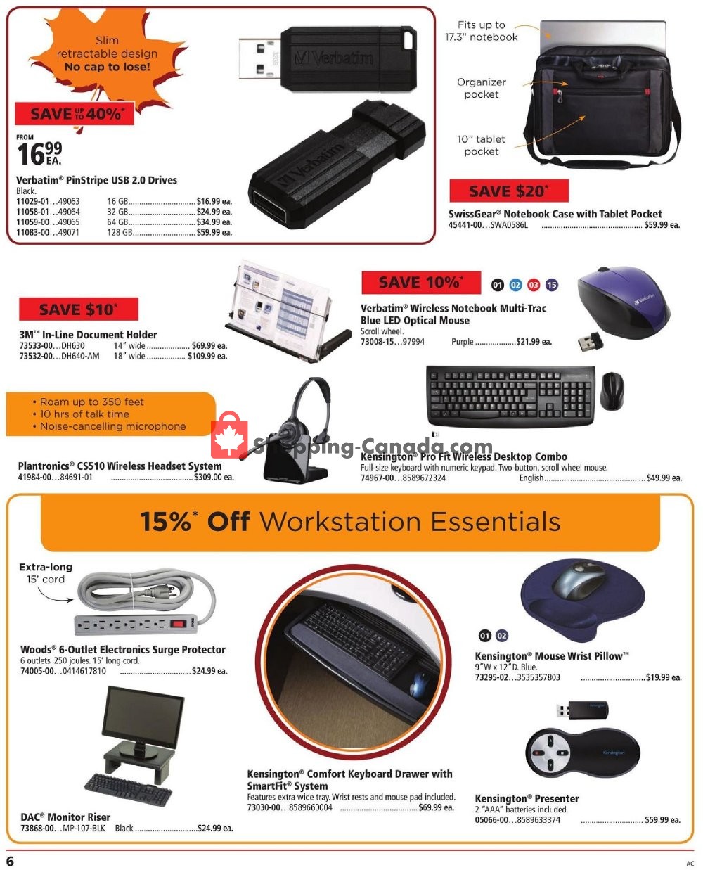 Basics Office Products flyer from Monday October 1, 2018 to Wednesday October 31, 2018 - page 6