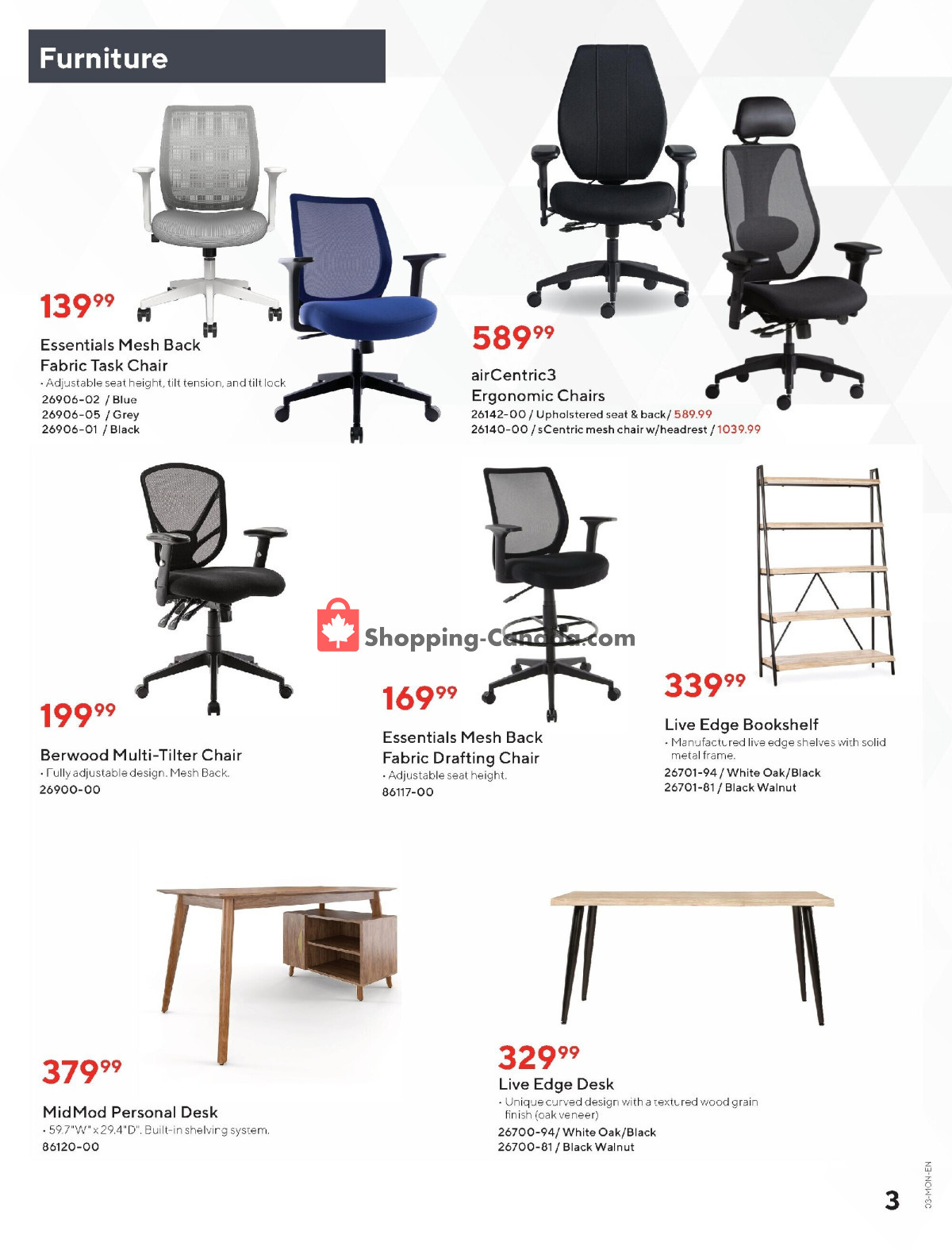 Basics Office Products flyer from Thursday February 15, 2024 to Friday March 15, 2024 - page 3