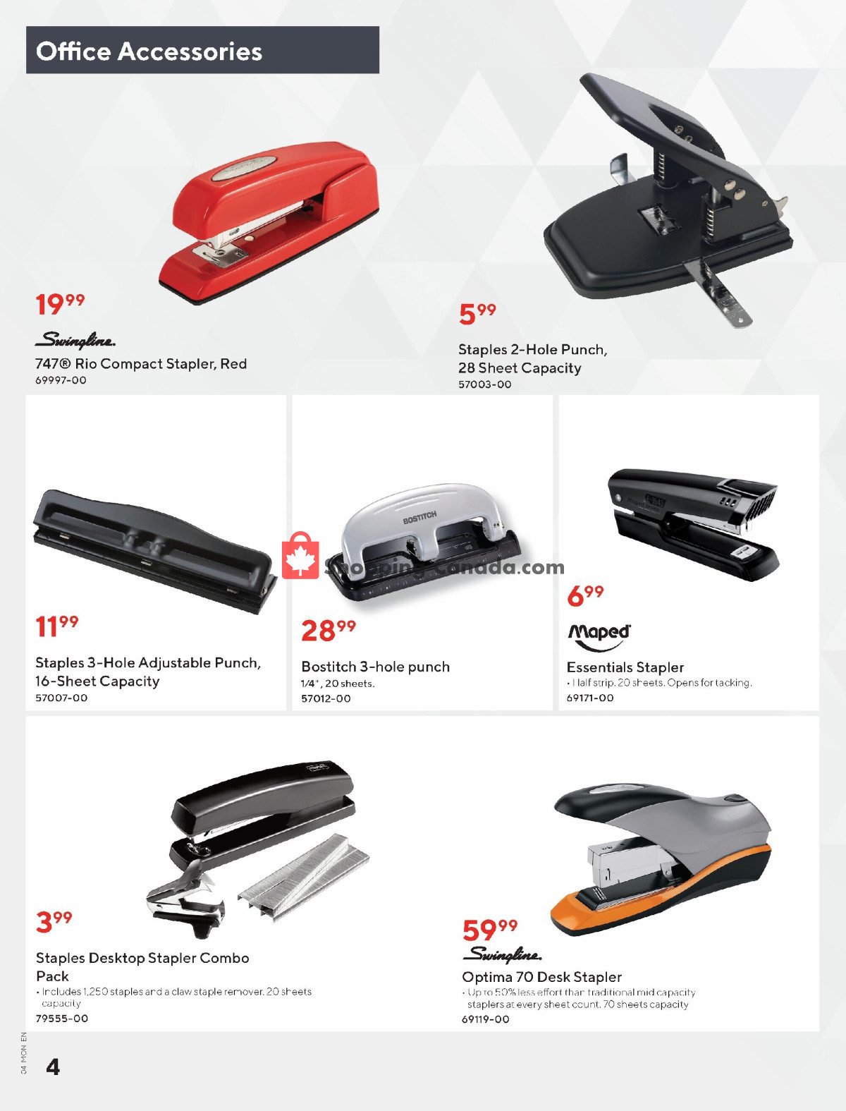 Basics Office Products flyer from Thursday February 15, 2024 to Friday March 15, 2024 - page 4