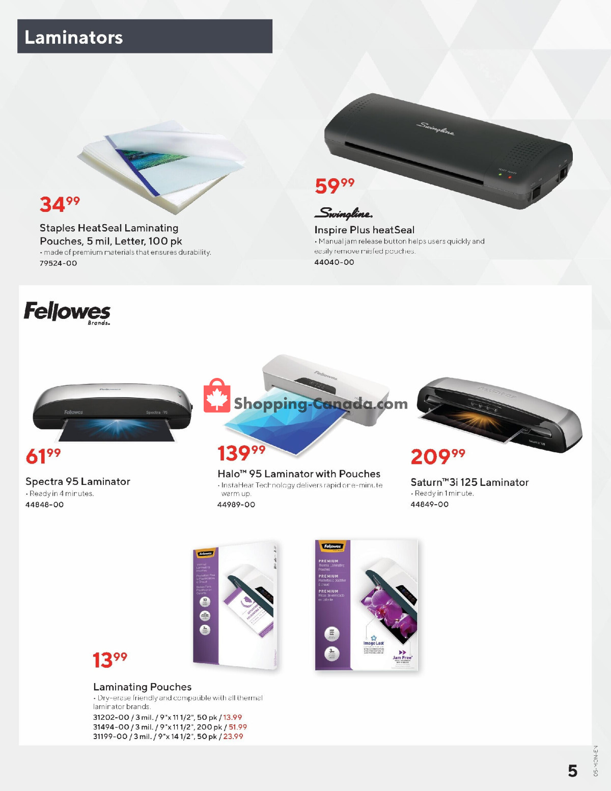 Basics Office Products flyer from Thursday February 15, 2024 to Friday March 15, 2024 - page 5