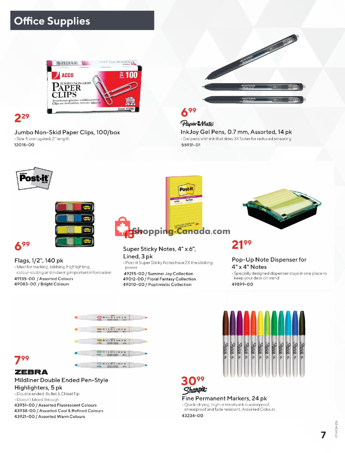 Basics Office Products flyer from Thursday February 15, 2024 to Friday March 15, 2024 - page 7