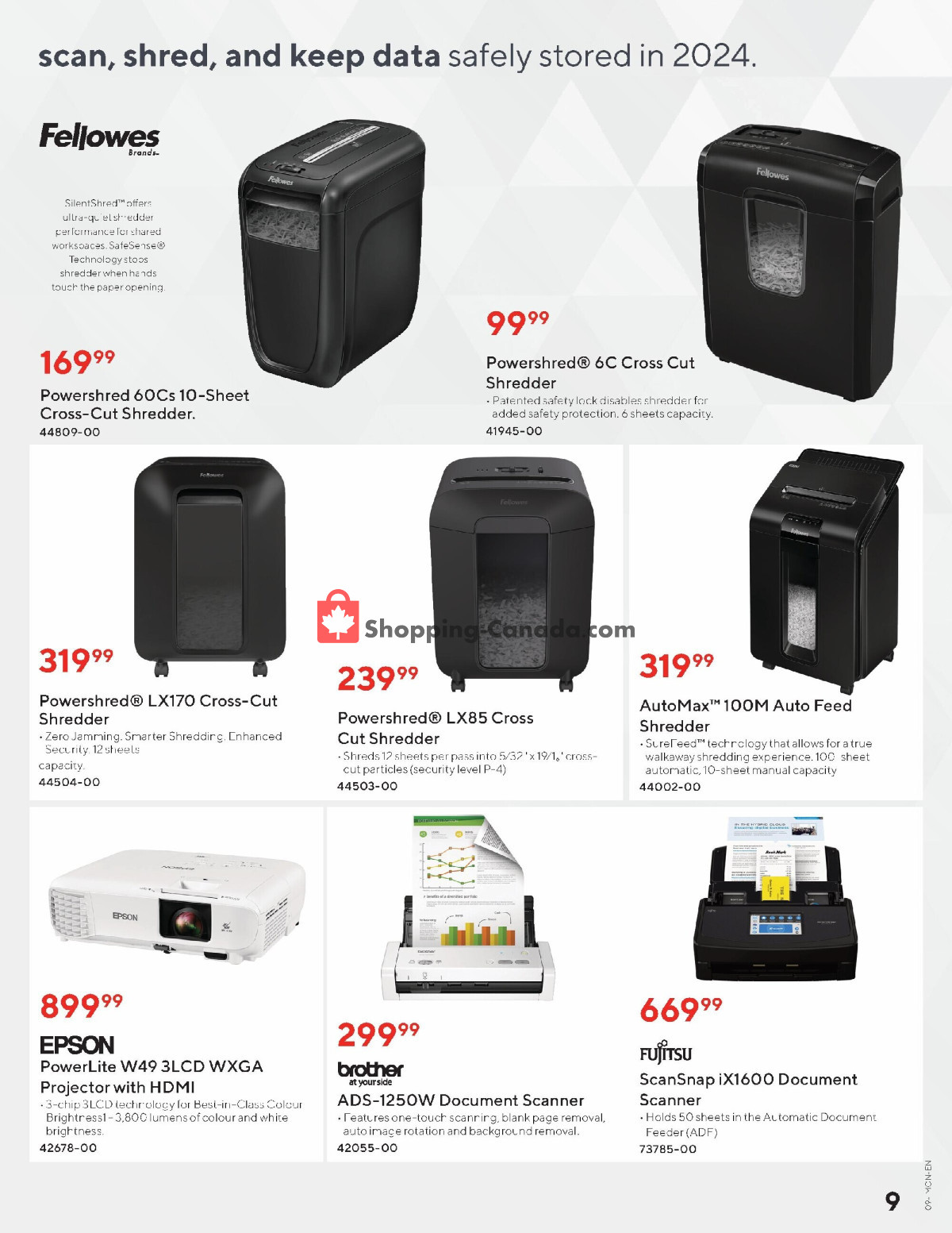 Basics Office Products flyer from Thursday February 15, 2024 to Friday March 15, 2024 - page 9