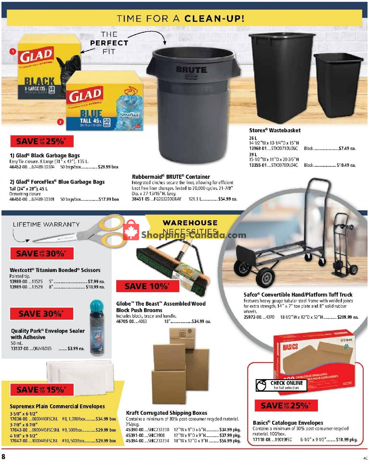Basics Office Products flyer from Thursday July 15, 2021 to Sunday August 15, 2021 - page 8