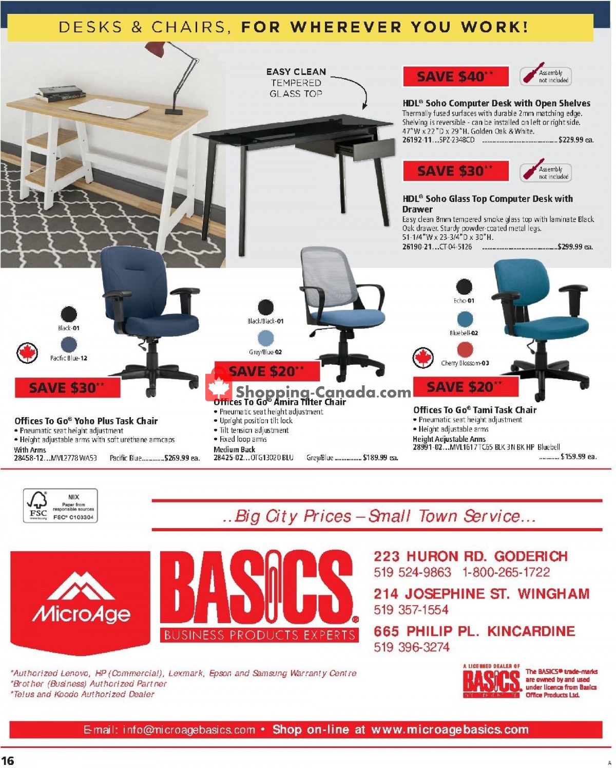 Basics Office Products flyer from Thursday July 15, 2021 to Thursday July 15, 2021 - page 16