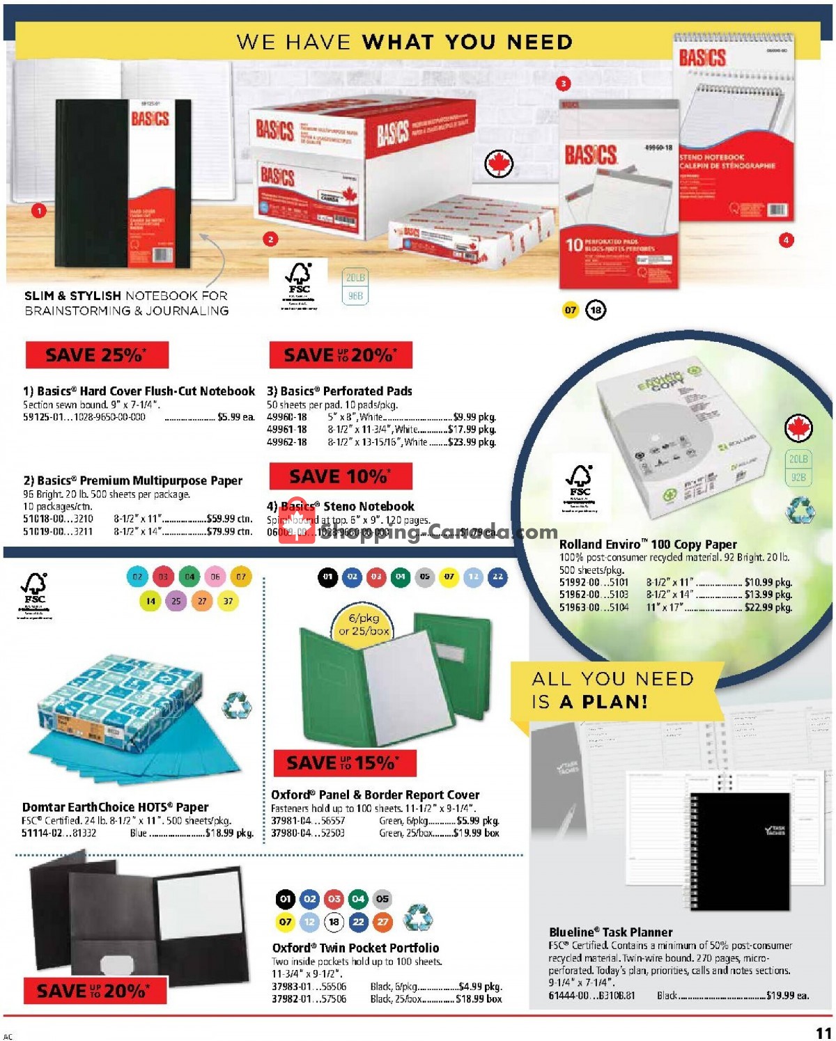 Basics Office Products flyer from Thursday July 15, 2021 to Sunday August 15, 2021 - page 11